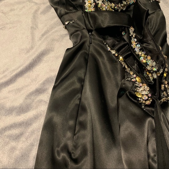 Xcite Prom - Prom Dress - Black - Sz: 2 - Picture 8 of 16